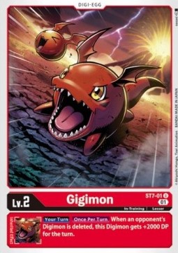Gigimon (ST7-01) - Starter Deck: Gallantmon