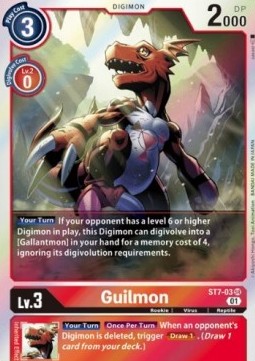 Guilmon (ST7-03) - Starter Deck: Gallantmon