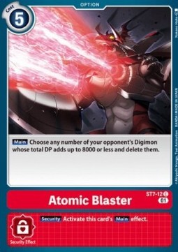 Atomic Blaster (ST7-12) - Starter Deck: Gallantmon