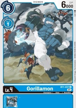 Gorillamon (BT1-037) - Starter Deck: UlforceVeedramon