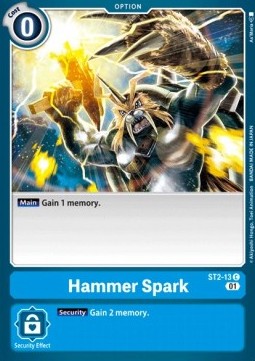 Hammer Spark (ST2-13) - Starter Deck: UlforceVeedramon