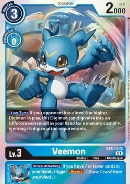 Veemon (ST8-04) - Starter Deck: UlforceVeedramon