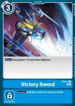Victory Sword (ST8-11) - Starter Deck: UlforceVeedramon