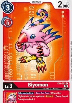 Biyomon (EX1-002) (V.1) - Classic Collection