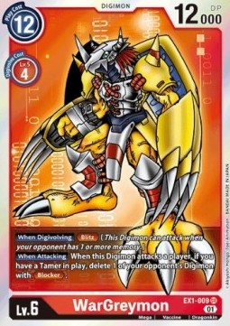 WarGreymon (EX1-009) (V.1) - Classic Collection