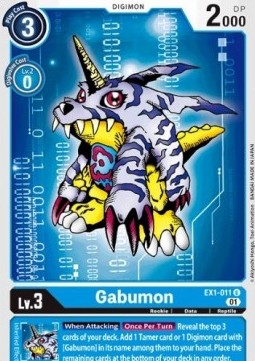 Gabumon (EX1-011) (V.1) - Classic Collection