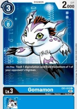Gomamon (EX1-012) (V.1) - Classic Collection