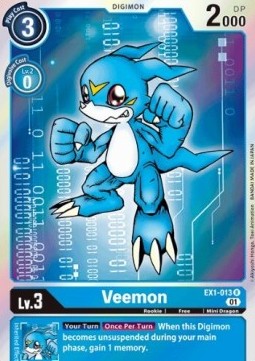 Veemon (EX1-013) - Classic Collection