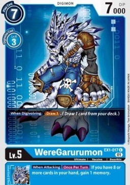 WereGarurumon (EX1-017) (V.1) - Classic Collection