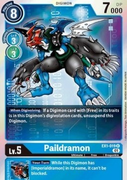 Paildramon (EX1-019) (V.1) - Classic Collection