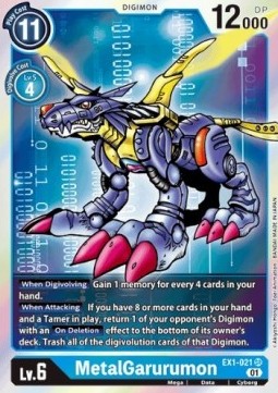 MetalGarurumon (EX1-021) (V.1) - Classic Collection
