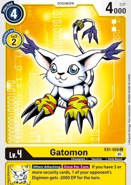 Gatomon (EX1-026) (V.1) - Classic Collection