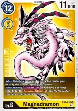 Magnadramon (EX1-032) - Classic Collection