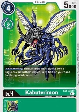 Kabuterimon (EX1-035) - Classic Collection