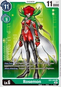 Rosemon (EX1-042) - Classic Collection