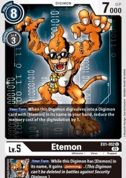 Etemon (EX1-052) - Classic Collection