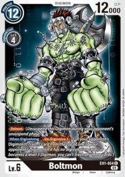 Boltmon (EX1-054) - Classic Collection