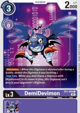 DemiDevimon (EX1-056) - Classic Collection