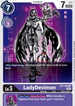 LadyDevimon (EX1-060) - Classic Collection