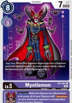 Myotismon (EX1-061) - Classic Collection