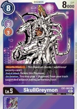 SkullGreymon (EX1-062) - Classic Collection