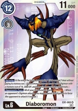 Diaboromon (EX1-065) (V.1) - Classic Collection