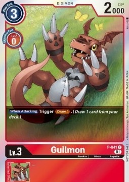 Guilmon (P-041) (V.1) - Promos