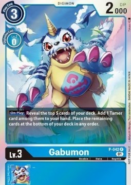 Gabumon (P-042) - Promos
