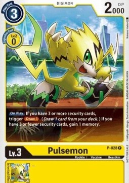 Pulsemon (P-028) (V.1) - Promos