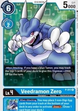 Veedramon Zero (P-011) - Promos