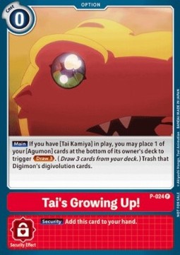 Tai's Growing Up! (P-024) - Promos