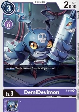 DemiDevimon (P-017) - Promos