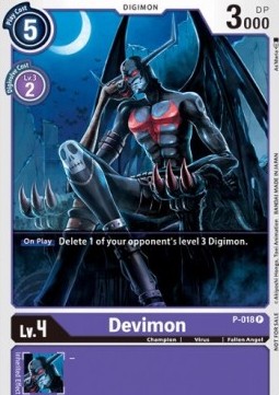 Devimon (P-018) (V.1) - Promos
