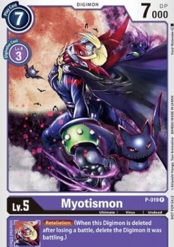 Myotismon (P-019) - Promos