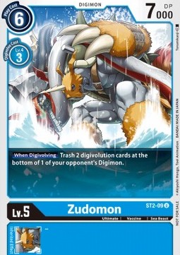 Zudomon (ST2-09) - Tamer Battle Pack Promos