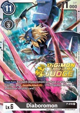 Diaboromon (P-016) - Judge Promos