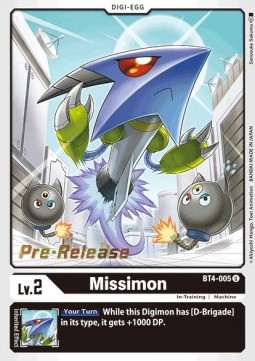 Missimon (BT4-005) - Promos: Great Legend