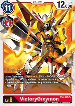 VictoryGreymon (BT4-019) - Promos: Great Legend