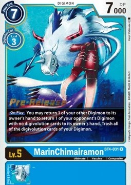 MarinChimairamon (BT4-031) - Promos: Great Legend
