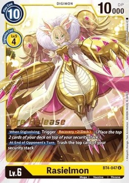 Rasielmon (BT4-047) - Promos: Great Legend