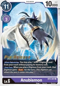 Anubismon (BT4-087) - Promos: Great Legend