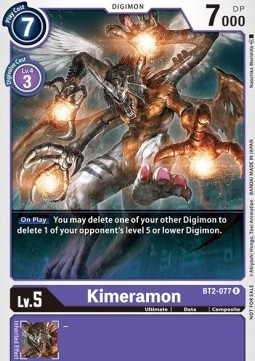 Kimeramon (BT2-077) - Promos: Battle Of Omni