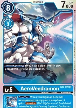 AeroVeedramon (BT2-028) - Promos: Battle Of Omni