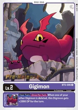 Gigimon (BT5-006) - Promos: Battle Of Omni