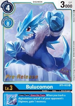 Bulucomon (BT5-022) - Promos: Battle Of Omni
