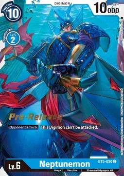 Neptunemon (BT5-030) - Promos: Battle Of Omni