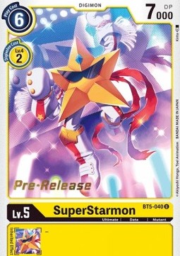SuperStarmon (BT5-040) - Promos: Battle Of Omni
