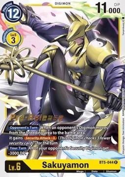 Sakuyamon (BT5-044) - Promos: Battle Of Omni
