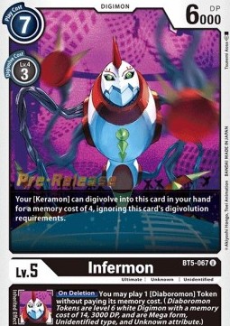 Infermon (BT5-067) - Promos: Battle Of Omni