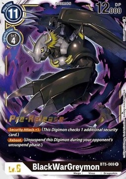 BlackWarGreymon (BT5-069) - Promos: Battle Of Omni